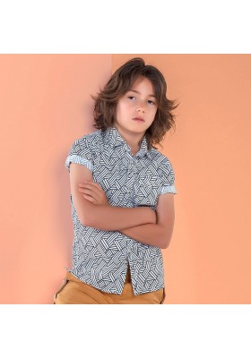 Camisa manga corta estampada Mayoral niño