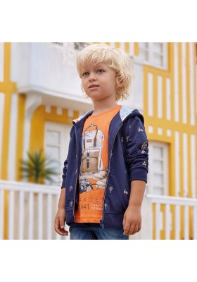 Canguro felpa bordada Mayoral niño