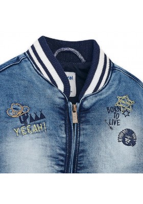 Cazadora soft denim Mayoral niño modelo 3425