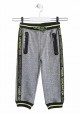 Pantalón de felpa jaspeado de color gris para niño Losan 915-6034
