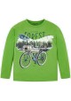 Camiseta manga larga "bicicleta" de Mayoral para niño modelo 4032