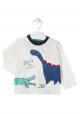 camiseta manga larga con estampado LOSAN de bebe niño modelo 927-1013AA