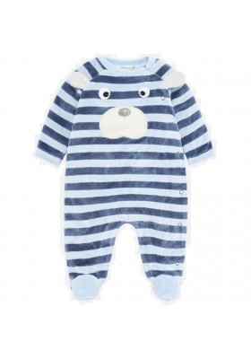 Pijama tundosado rayas de MAYORAL para bebe niño modelo 2720