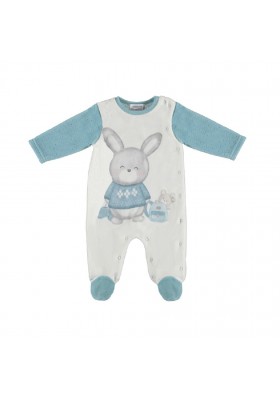 Pijama tundosado serigrafiado de MAYORAL para bebe niño modelo 2725