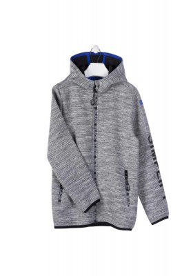 chaqueta de felpa tecnica con capucha LOSAN de niño modelo 923-0001AA