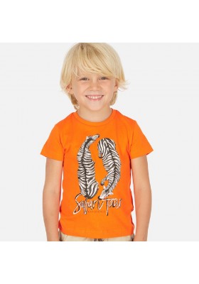 Camiseta manga corta "safari tour" de MAYORAL para niño modelo 3063