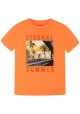Camiseta manga corta "eternal summer" de MAYORAL para niño modelo 6063