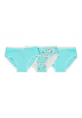 Pack 3 braguitas de niña BOBOLI modelo 929055