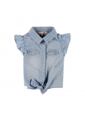 Camisa denim de bebé niña BOBOLI modelo 229092
