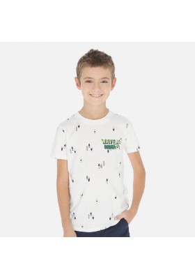 Camiseta manga corta estampada de MAYORAL para niño modelo 6071