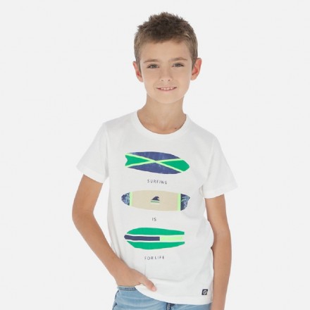 Camiseta manga corta "surfing" de MAYORAL para niño modelo 6067