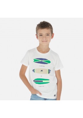Camiseta manga corta "surfing" de MAYORAL para niño modelo 6067