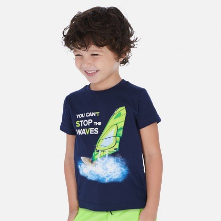 Camiseta manga corta "waves" de MAYORAL para niño modelo 3068
