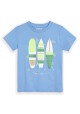 Camiseta manga corta lentejuelas de MAYORAL para niño modelo 3066