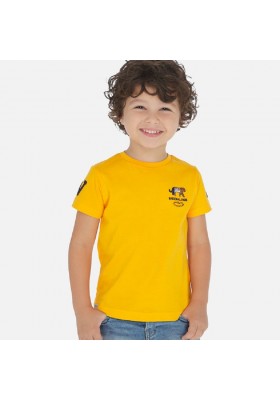 Camiseta manga corta bordados de MAYORAL para niño modelo 3051