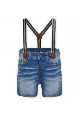 Bermuda tejana tirantes de MAYORAL para bebe niño modelo 1284